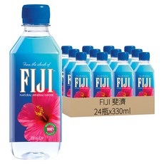 FIJI 斐濟 天然礦泉水, 330ml, 24瓶