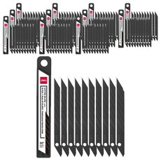 deLi 得力 30度美工刀片 10入, 12個