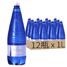 FONTE ALLEGRA 亞莉佳 氣泡礦泉水, 1L, 12瓶