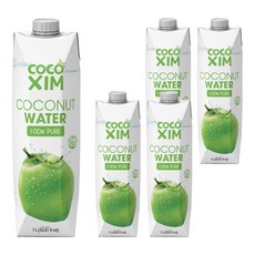 COCO XIm 椰子水, 1L, 5個