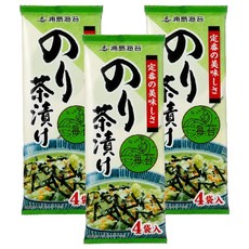 浦島海苔 經典茶泡飯 海苔味 海苔茶泡飯 5入, 3個, 25.5g