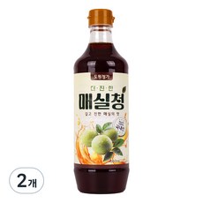 道原清家 更濃梅子原液, 2個, 860ml