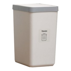 comet 按壓式垃圾桶, 現代白色