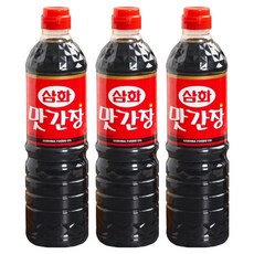 SAM HWA 調味醬油, 900ml, 3罐