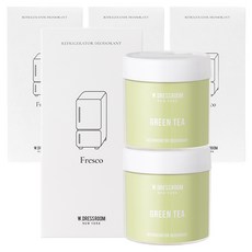 W.DRESSROOM 多麗絲 冰箱除臭劑 綠茶 正裝, 8個, 120g