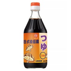 KONG YEN 工研 日式醬油露 香菇, 500ml, 1瓶