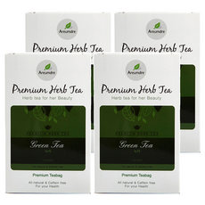 areumdre 優質白綠茶, 1.1g, 20包, 4盒