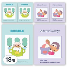 DADA Sosopun 小學筆記本 日記本 寬格, 18個, 隨機出貨