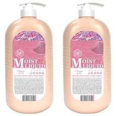 에스테소피 논오일 모이스트리퀴드 콜라겐 바디오일 과일향, 1L, 2개