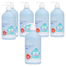 그린핑거 마이키즈 프레쉬 워시, 500ml, 6개