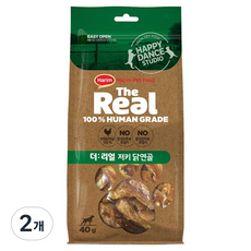 하림펫푸드 강아지 더리얼 저키, 닭연골, 40g, 2개