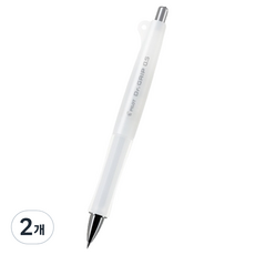 PILOT 百樂 Dr. Grip Classic 自動鉛筆 冰晶白, 0.5mm, 2個