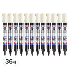 munhwA 油性麥克筆, 黑色, 36個