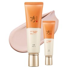 수려한 비책자단 선크림 SPF50+ PA+++, 50ml, 2개