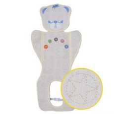 Ppotro 小熊涼感麻布推車座椅墊, 單品, 1個