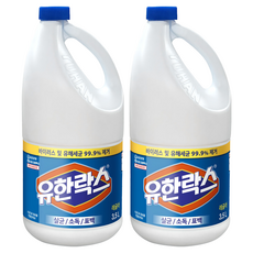 유한락스 레귤러, 3.5L, 2개