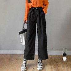 Uni-J 女款 Pent 寬版彈力鬆緊長褲