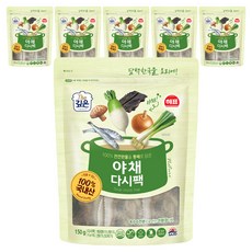 해표 야채 다시팩 10p, 150g, 6개