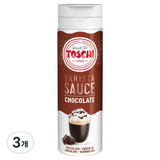 토스키 초콜릿 소스, 500g, 3개