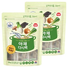 해표 야채 다시팩 10p, 150g, 2개