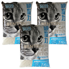 pet story 寵物物語 貓砂 球砂, 原味無香, 18lb, 3包