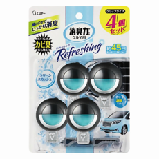 ST 雞仔牌 消臭力 車用夾式芳香劑, 潔淨香, 1組