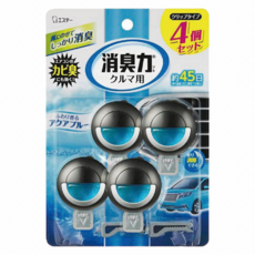 ST 雞仔牌 消臭力 車用夾式芳香劑 3.2ml 4個, 淡花香, 1組