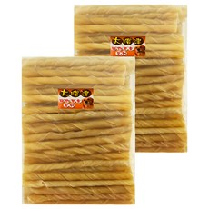 大嚐津 5吋捲棒, 100支, 粗蛋白82%以上, 原味, 2包