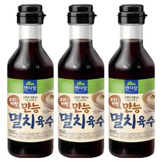 麵條 Sarang 優質鳀魚湯, 500ml, 3瓶