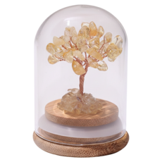 財富晶瑞樹 天然水晶開運裝飾, 黃水晶