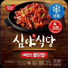 동원 심야식당 뼈없는 불닭발 (냉동), 160g, 1개