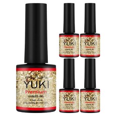 유키 프리미엄 컬러젤, 127호 다즐링샌드, 10g, 5개