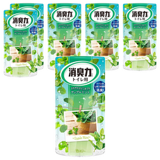ST 雞仔牌 浴廁消臭力, 400ml, 6瓶, 蘋果薄荷
