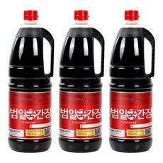 범일 국간장, 1.7L, 3개