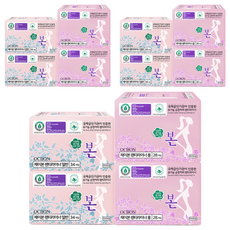 유기농본 생리대 팬티라이너 34개입 x 2팩 + 롱 팬티라이너 28개입 x 2팩, 3세트
