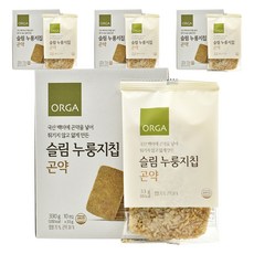 올가홀푸드 슬림누룽지칩 곤약 10개입, 33g, 4개
