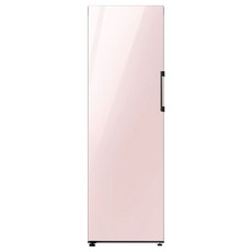 [색상선택형] 삼성전자 319L 비스포크 AI 키친핏 1도어 김치플러스 방문설치, 글램 핑크, RQ32C7612AP