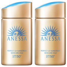 ANESSA 安耐曬 台灣公司貨 金鑽高效防曬露NA 5X版, 2瓶, 60ml
