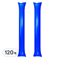 Maket Gamseong 加油棒氣球, 120個, 藍色