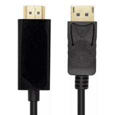 Neon 台灣霓虹 DP公轉HDMI公轉接線 1.8米 鍍金接頭 1080P, EDH2, 1個