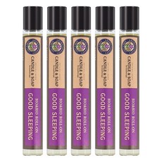 香氛助眠滾珠精油, 5個, 10ml