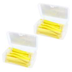 盒裝牙間刷 黃色 0.7mm, 20件, 2個