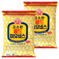 오뚜기 고소한 골드 마요네즈, 3kg, 2개