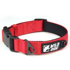 WILD DOG 狗狗基本款項圈, 紅色