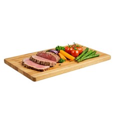 HERZOG PFANNEN 桃花心木實木長方形砧板, 1個, 木質