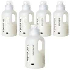 bebeskin 嬰兒高濃縮衣物柔軟精 清新棉香, 1070ml, 5個