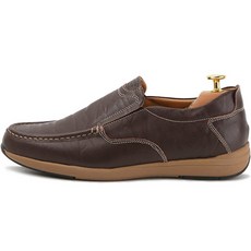 쁘띠제 남성용 가죽 스티치 로퍼 구두 3.5cm 캐스트