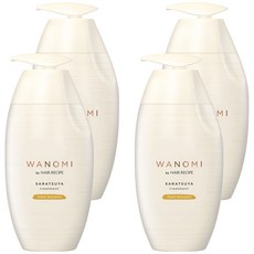 HAIR RECIPE 髮的食譜 米糠溫養豐盈護髮素 清新花香, 350g, 4瓶