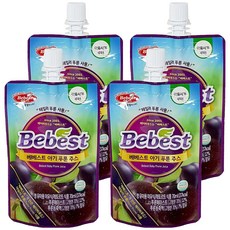Bebest 孩童李子汁, 李子口味, 70ml, 4包