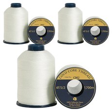 코튼빌 코아사 고급 미싱 재봉실 45수, C002, 6개